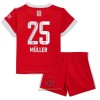 Maglia ufficiale FC Bayern Monaco Muller 25 Casa 2022-23 per Bambino